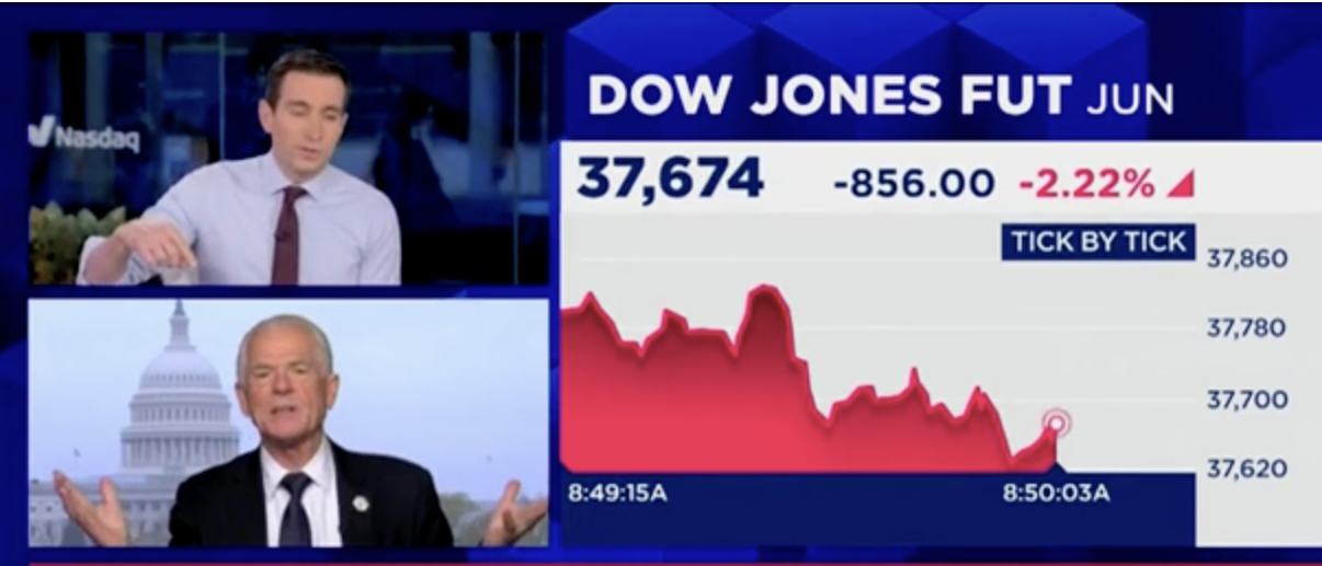 ‘Why Are You Interrupting?’: Peter Navarro Spars With CNBC Hosts On Whether Trump’s Tariffs Will Actually Work